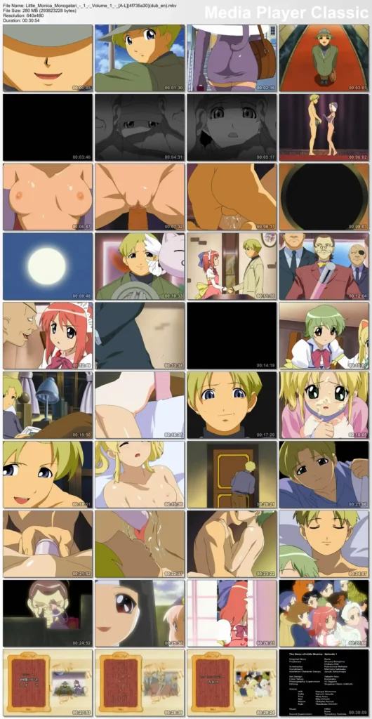 The Story of Little Monica: リトル・モニカの物語, harem hentai, childhood, orphan hentai, ハーレム ヘンタイ
